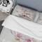 Designart 'Pink Magnolia Flowers' Shabby Bedding Set - Duvet Cover & Shams
